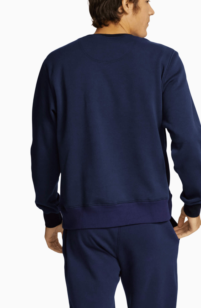 Jambys Chilluxe Crewneck Sweatshirt, Alternate, color, Navy / Black