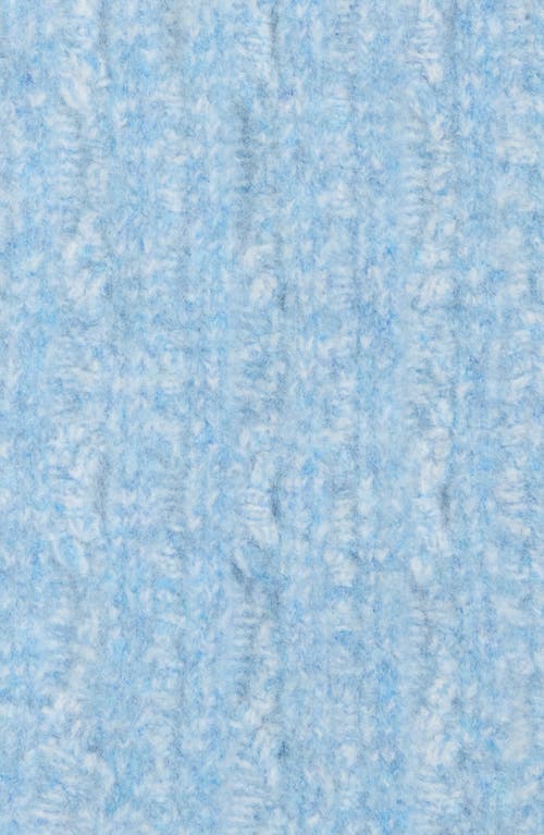 Melrose And Market Marled Cable Knit Scarf In Blue
