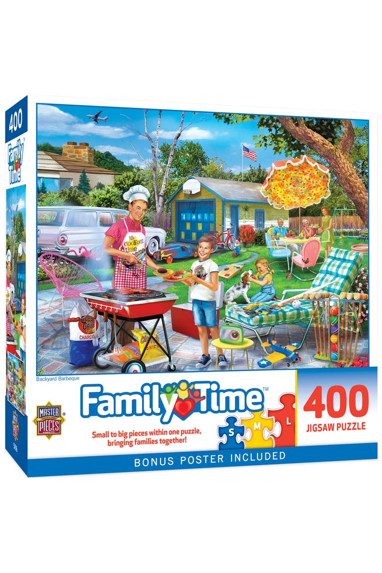 Backyard Barbeque 400 Piece Puzzle, Main, color, Multicolor