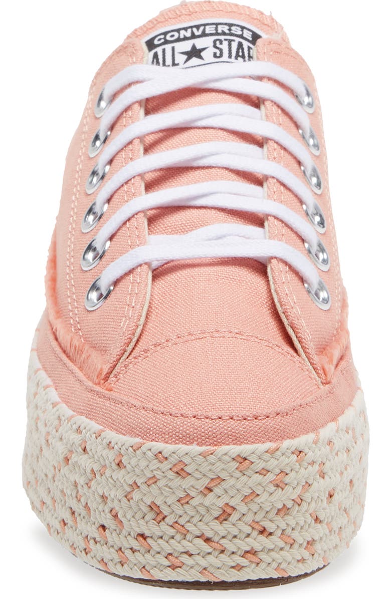 Converse Chuck Taylor<sup>®</sup> All Star<sup>®</sup> Espadrille Sneaker, Alternate, color,