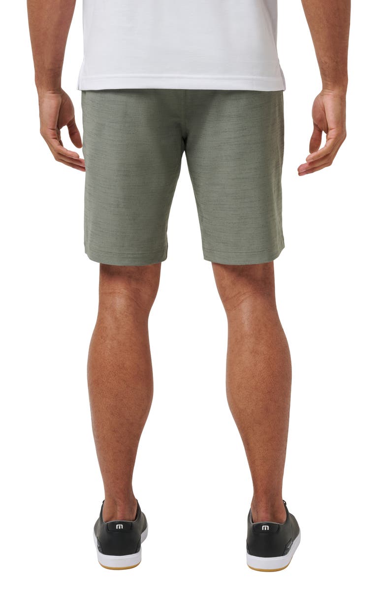 TravisMathew Vineyard Visit Shorts, Alternate, color, Heather Dark Olive