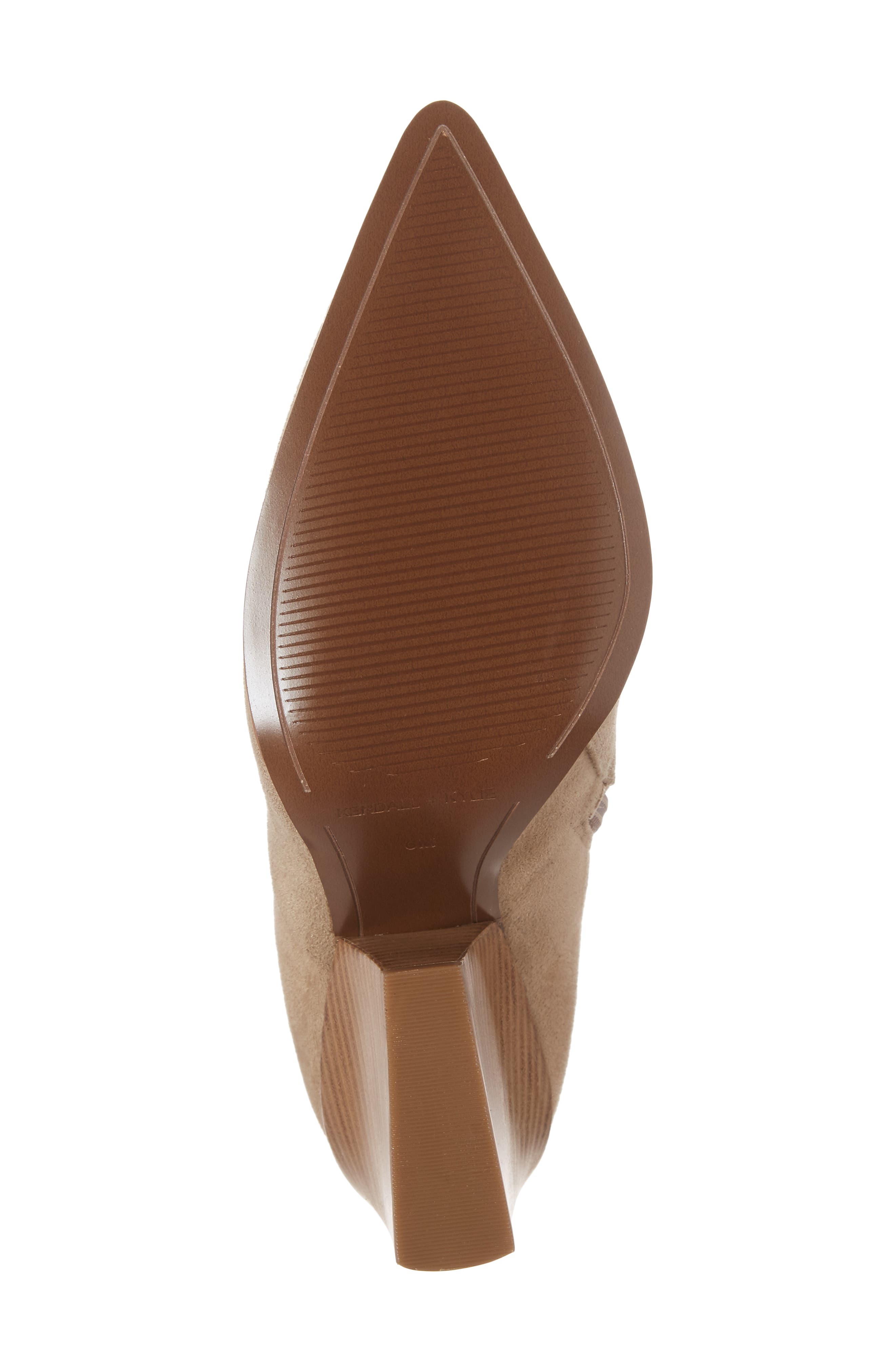 Fallyn Pointed Toe Bootie, Alternate, color, NEW CAMEL