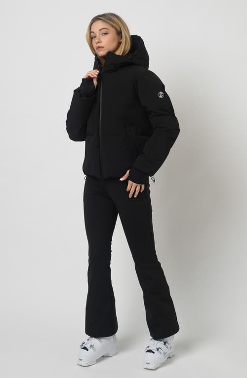 Jorde Poppy Ski Jacket In Black