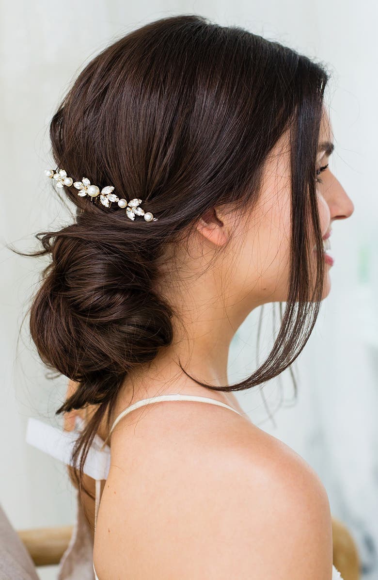 Brides & Hairpins ORENDA COMB IN SILVER, Alternate, color, 