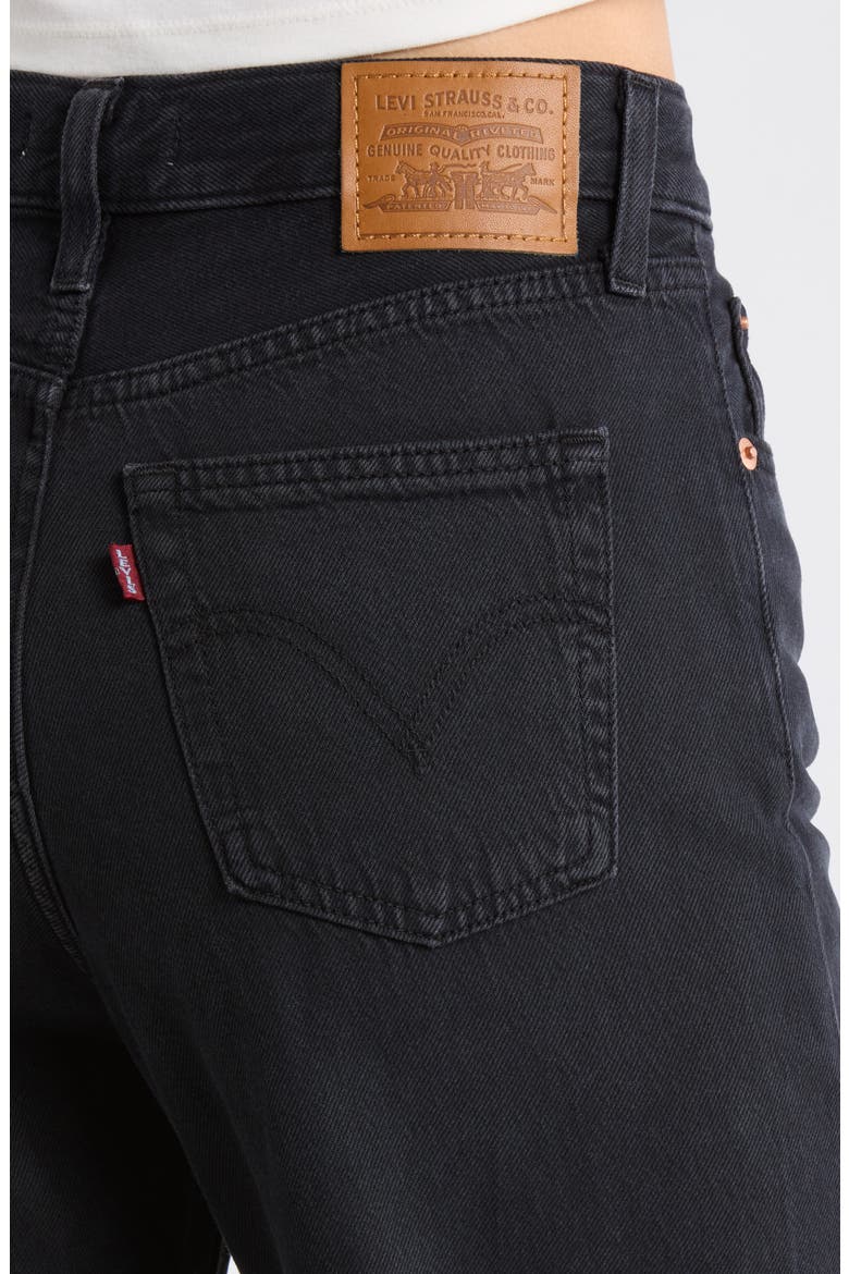 Ribcage High Waist Wide Leg Jeans, Alternate, color, NONE YOUR BUSINESS
