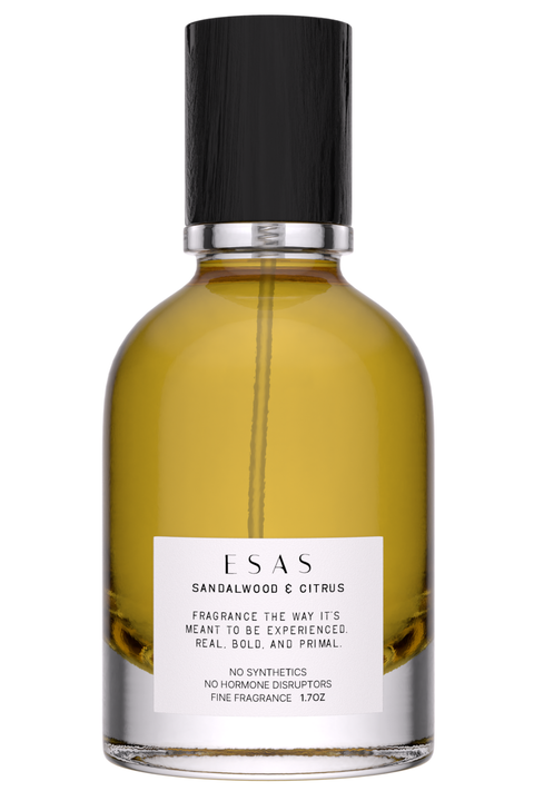 Sandalwood & Citrus Organic Eau de Parfum - Bright Citrus and Santal