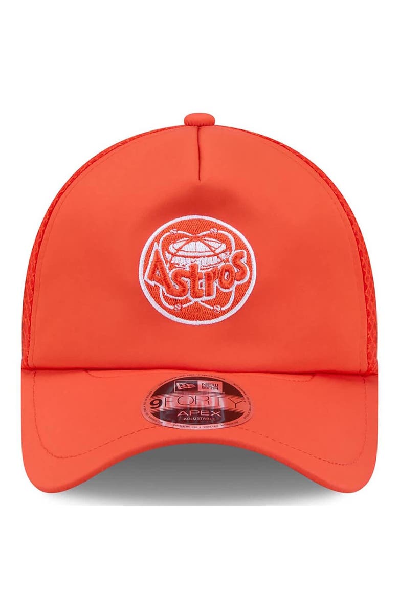 New Era Men's New Era Orange Houston Astros 2026 Batting Practice Alternate Apex 9FORTY Adjustable Hat, Alternate, color, Orange