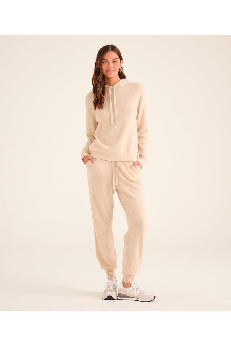 Off-Duty Cashmere Jogger, Alternate, color, Oatmeal