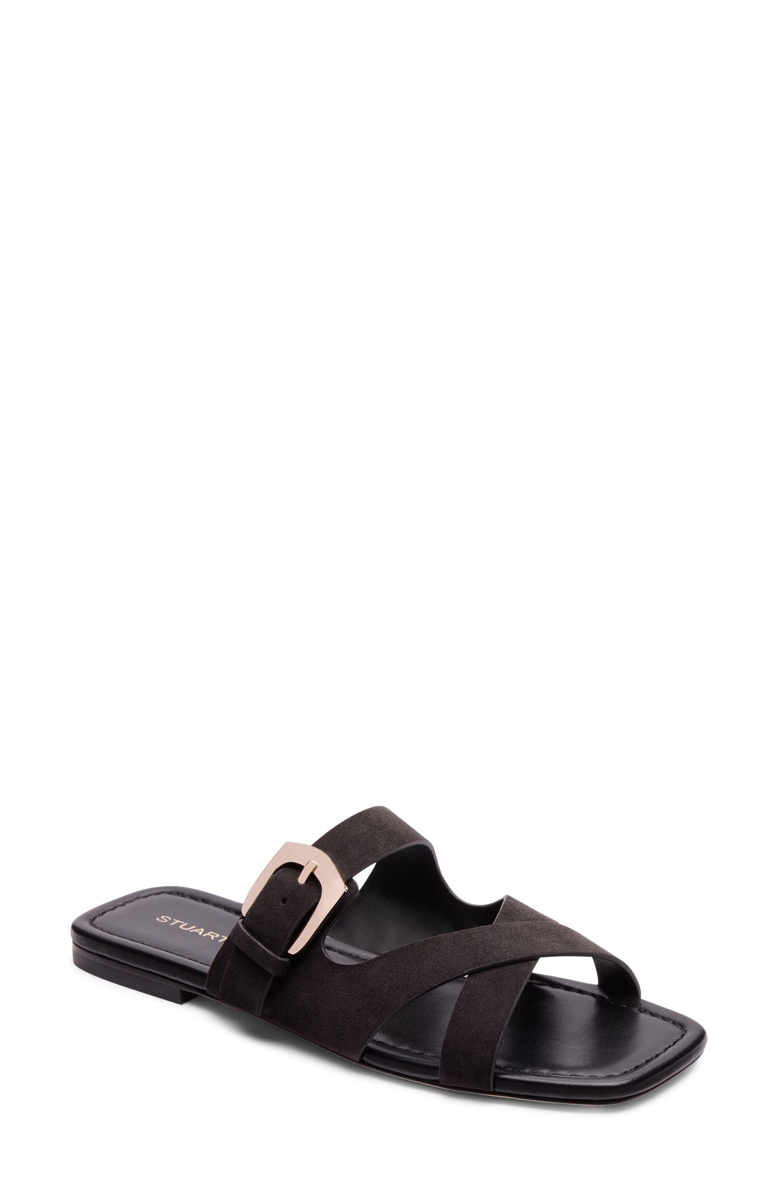 Stuart Weitzman Sai Slide Sandal, Main, color, Shadow