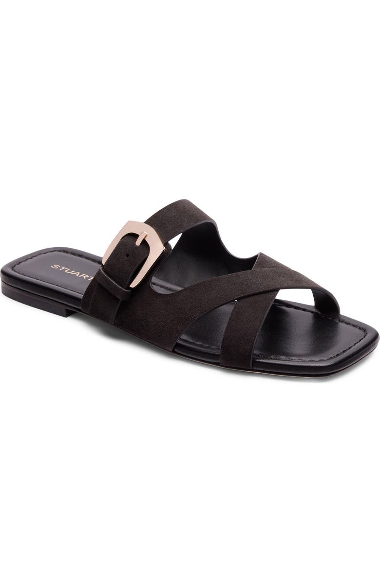 Stuart Weitzman Sai Slide Sandal, Main, color, Shadow