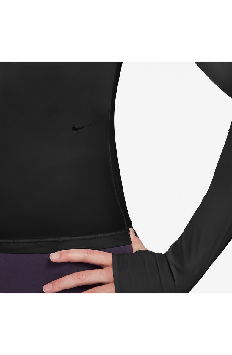 Nike FutureMove Long Sleeve Dri-FIT Sheer Top, Alternate, color, 