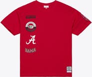 Mitchell & Ness Men's Mitchell & Ness Crimson Alabama Crimson Tide Double Clutch Premium T-Shirt