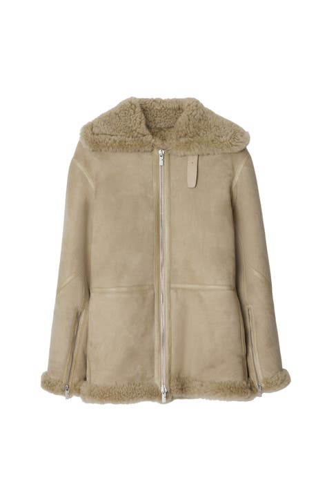 Burberry Shearling Faux Shearling Nordstrom