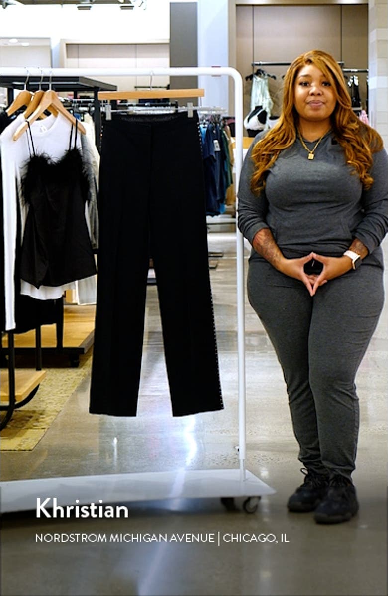 Jessi Swarovski<sup>®</sup> Crystal Embellished Trousers, sales video thumbnail