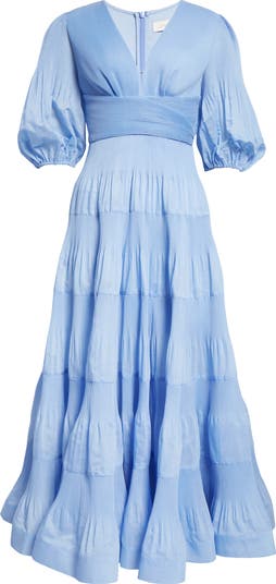 【Zimmermann】Ruffled pleated midi dress Zimmermann Ruffled pleated midi dress Zimmermann