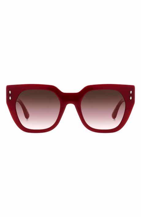 53mm Gradient Square Sunglasses