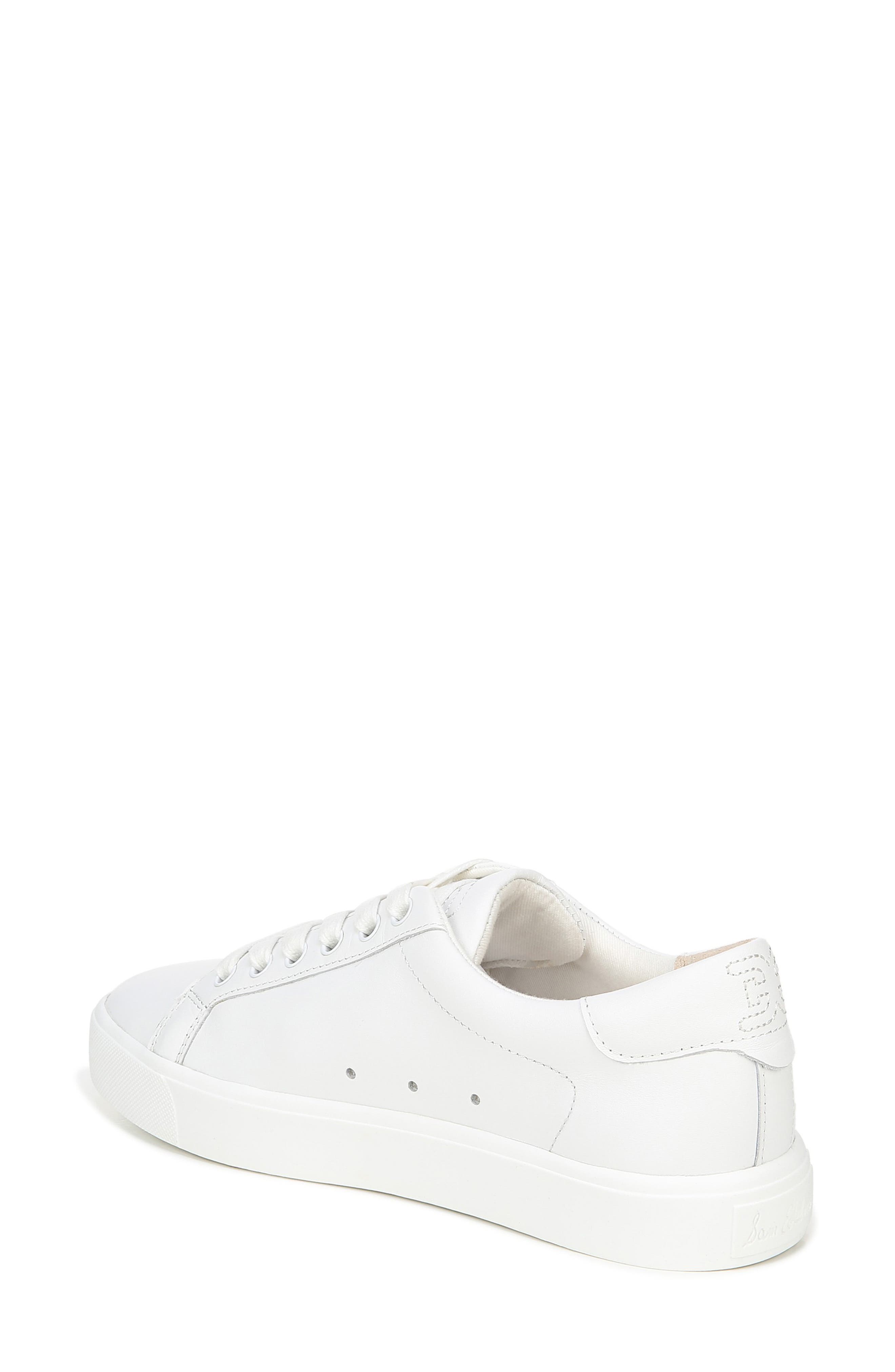 Sam Edelman Ethyl Low Top Sneaker, Alternate, color, Bright White Leather