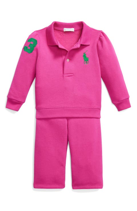 Embroidered Magic Fleece Sweatshirt & Sweatpants Set (Baby)