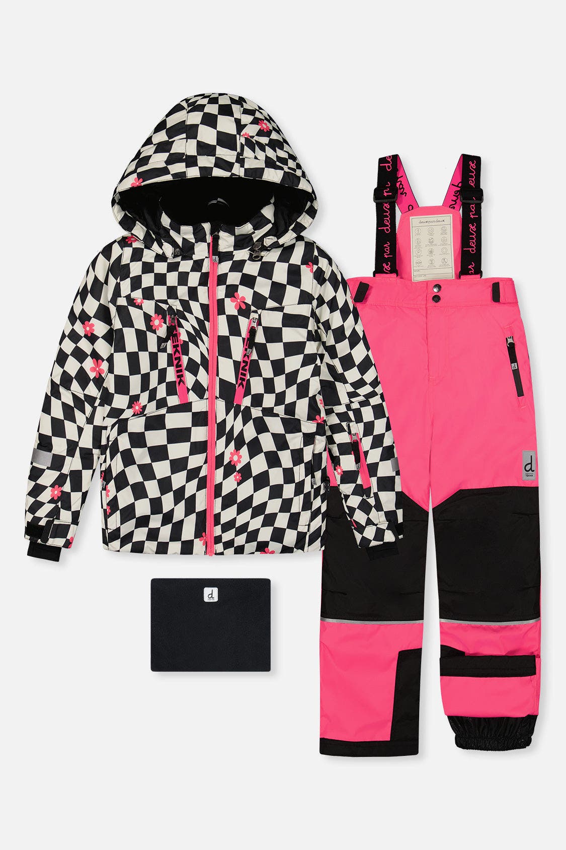 selected Bright Pink and Checkered