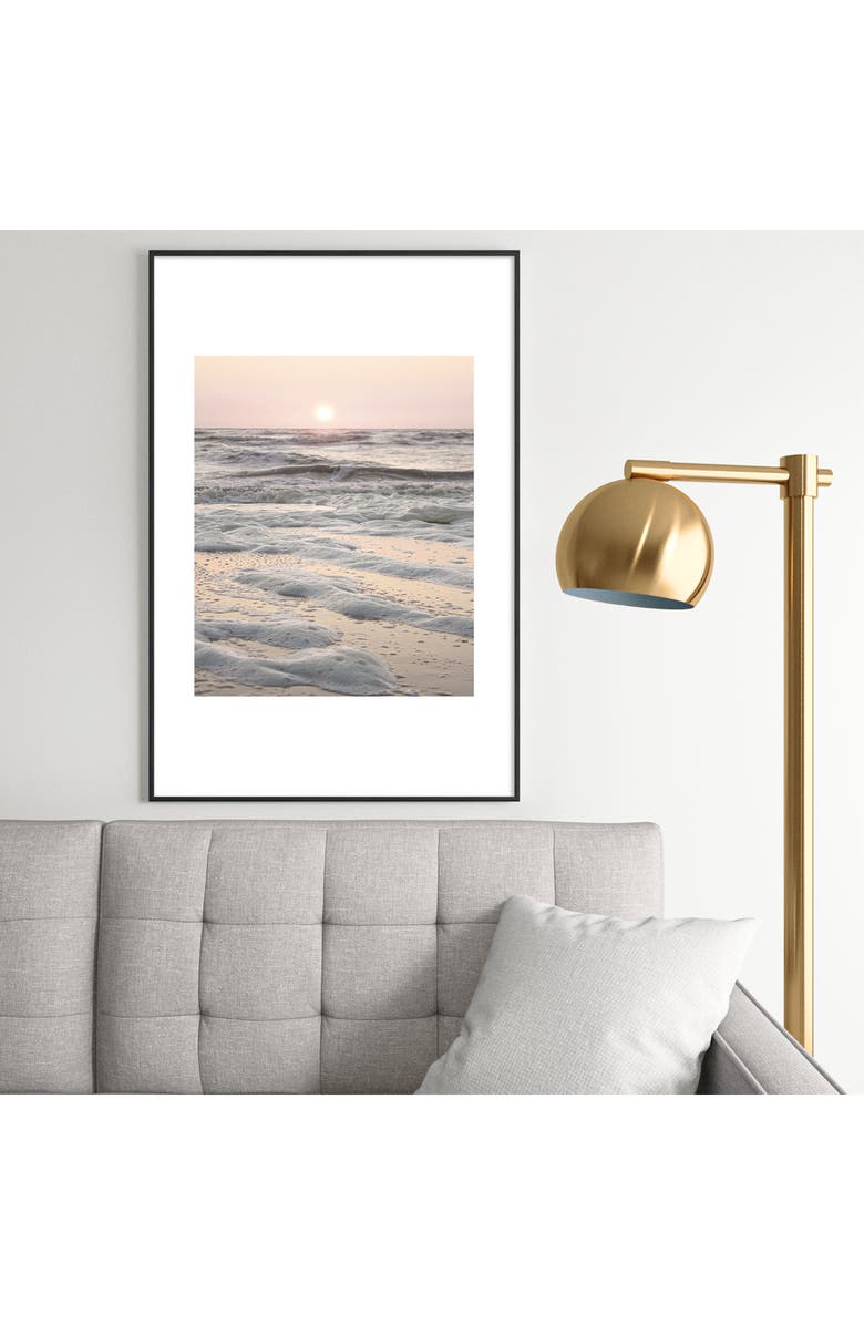 Deny Designs Travel Framed Art Print, Alternate, color, Black Tones