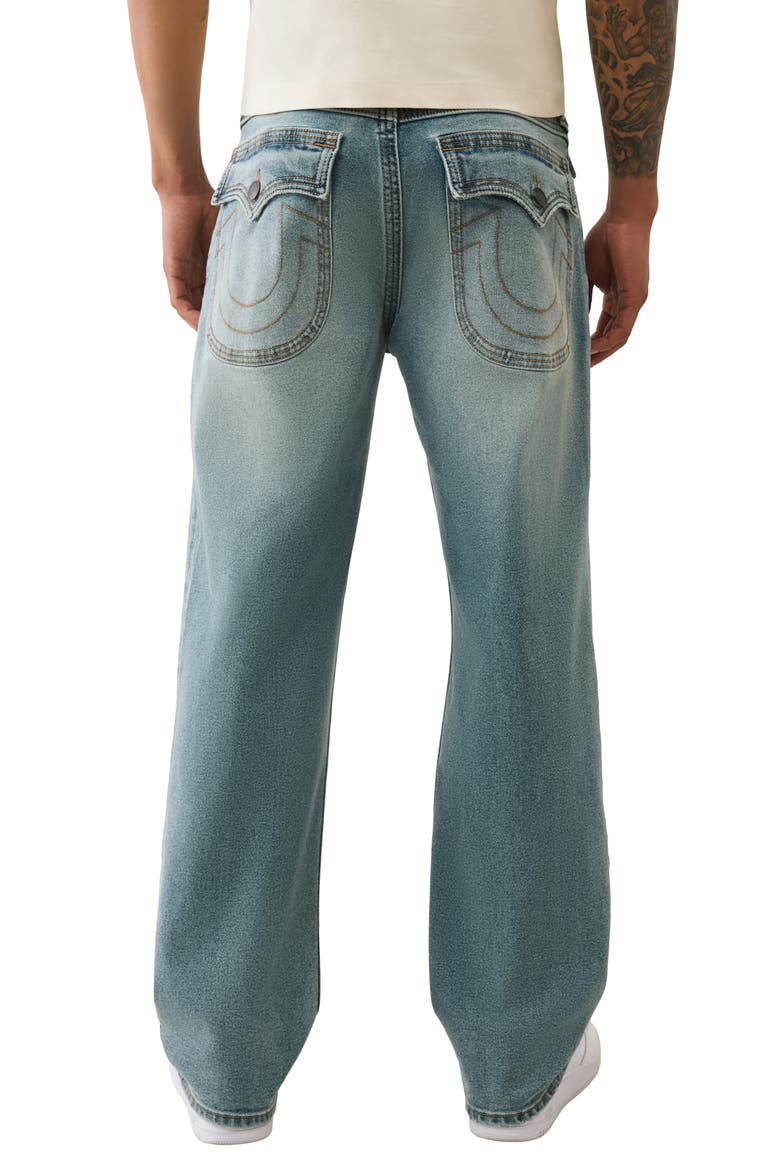 Bobby Flap Baggy Jeans, Alternate, color, GRIDIRON BLUE MEDIUM WASH