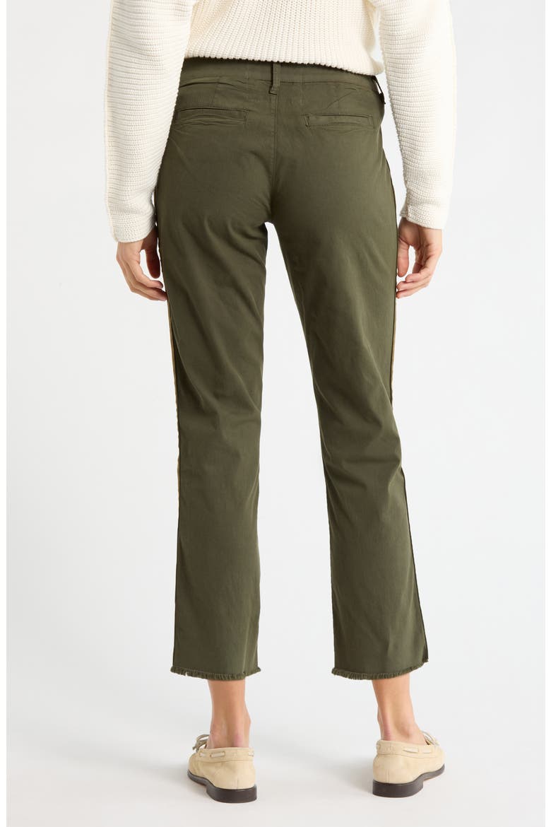 Wicklow Crop Chinos, Alternate, color, ARMY TUXEDO GOLD STRIPE