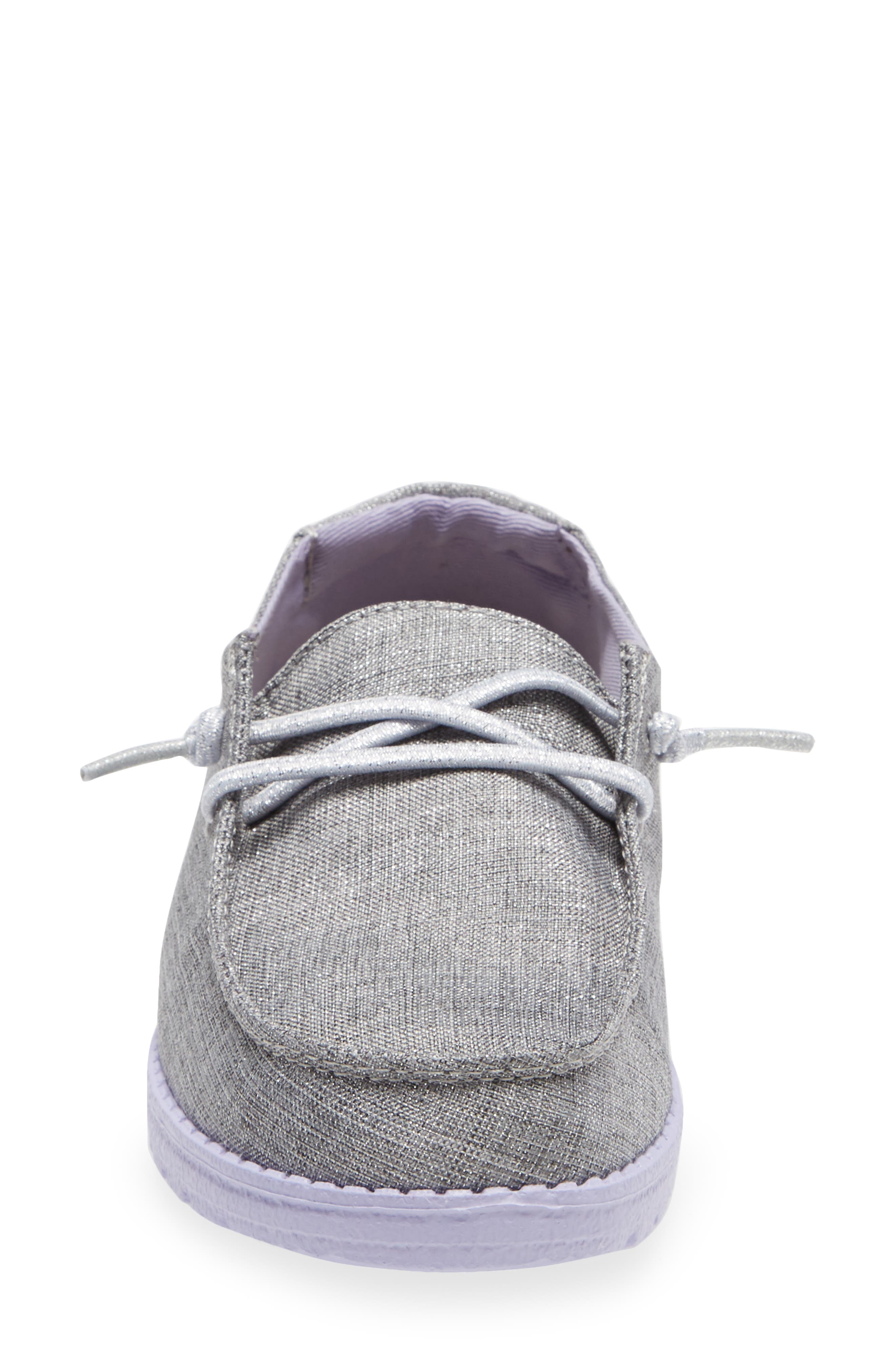 Hey Dude Wendy Sparkling Moc Toe Sneaker, Alternate, color, 