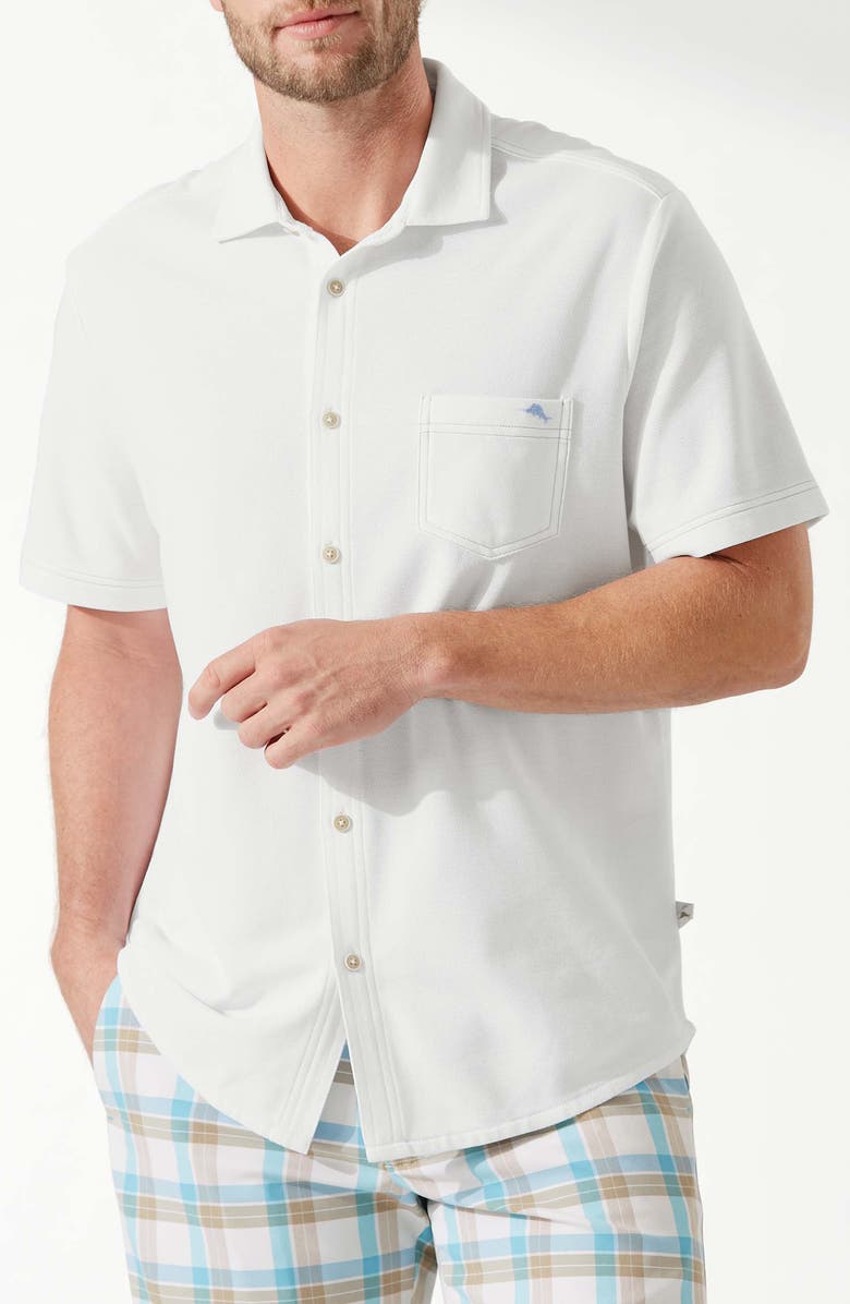 Tommy Bahama Emfielder Short Sleeve Button-Up Shirt, Main, color, 
