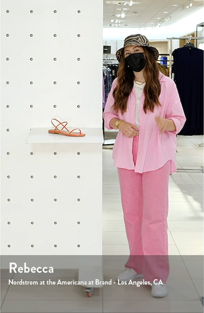 Sharon Flat Sandal, sales video thumbnail