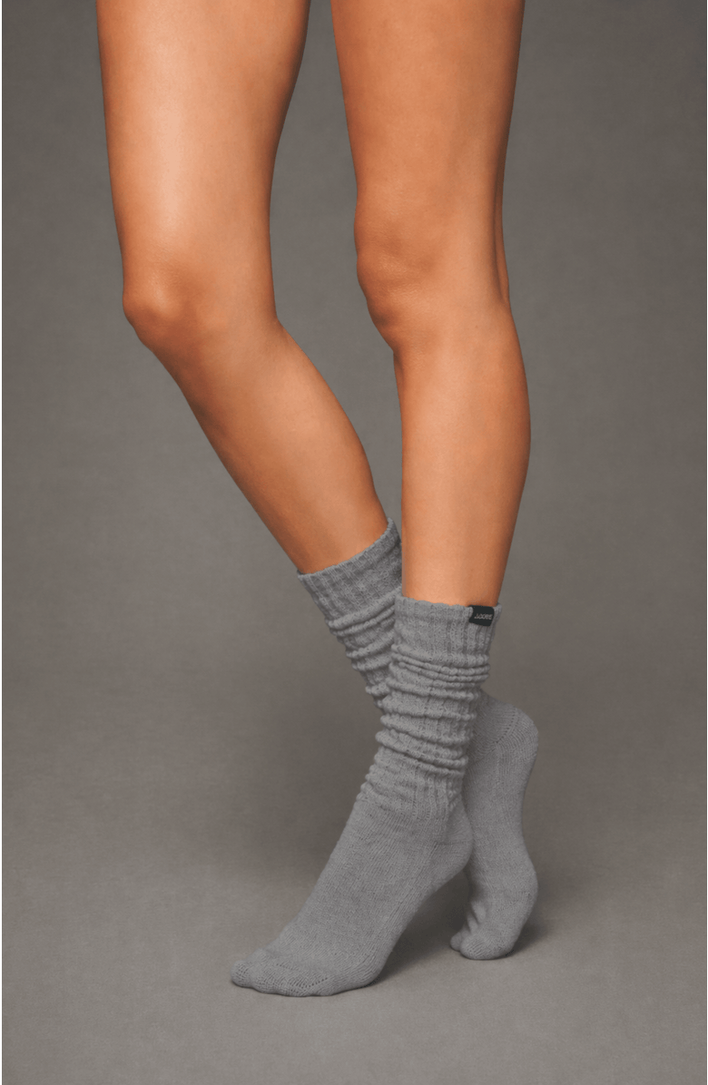 LECHERY<sup>®</sup> 3 Pairs of Scrunch Socks, Alternate, color, Grey