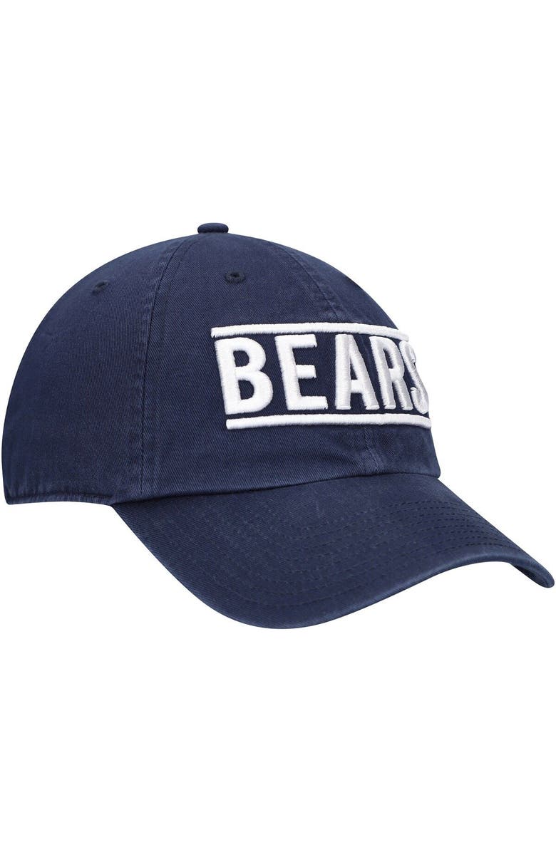 '47 Men's '47 Navy Chicago Bears Clean Up Script Adjustable Hat, Alternate, color, Navy