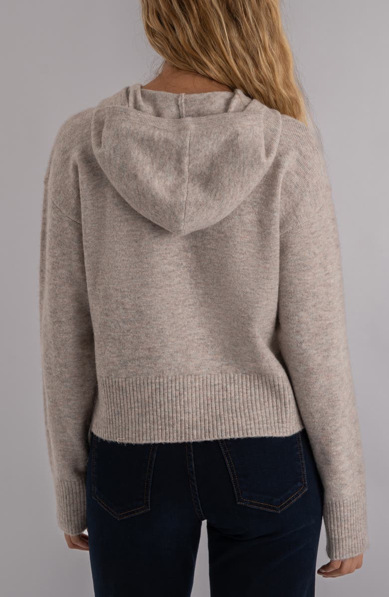 KUT from the Kloth Linden Hooded Sweater, Alternate, color, Taupe