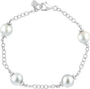 EFFY Freshwater Pearl Station Bracelet