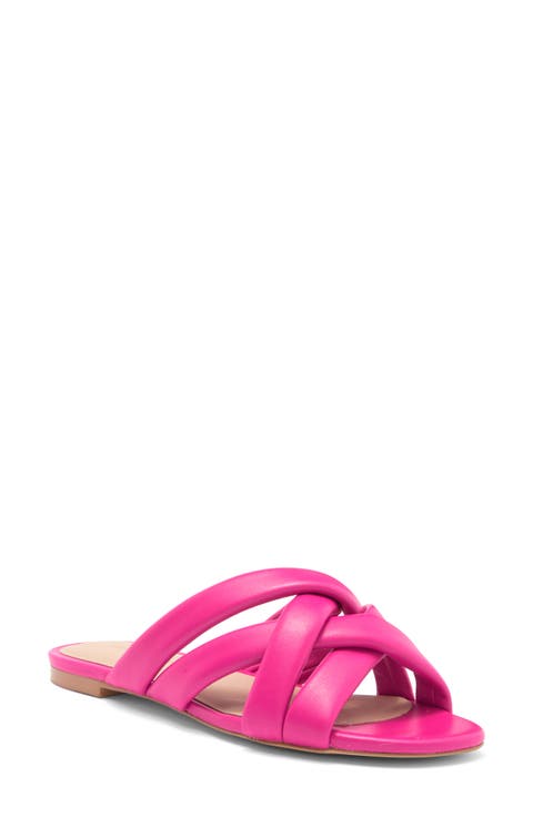 Crossover Slide Sandal (Women)