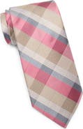 Michael Kors Sikora Plaid Satin Tie