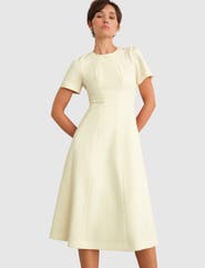 HOBBS LONDON Eliana Fit Flare Midi Dress