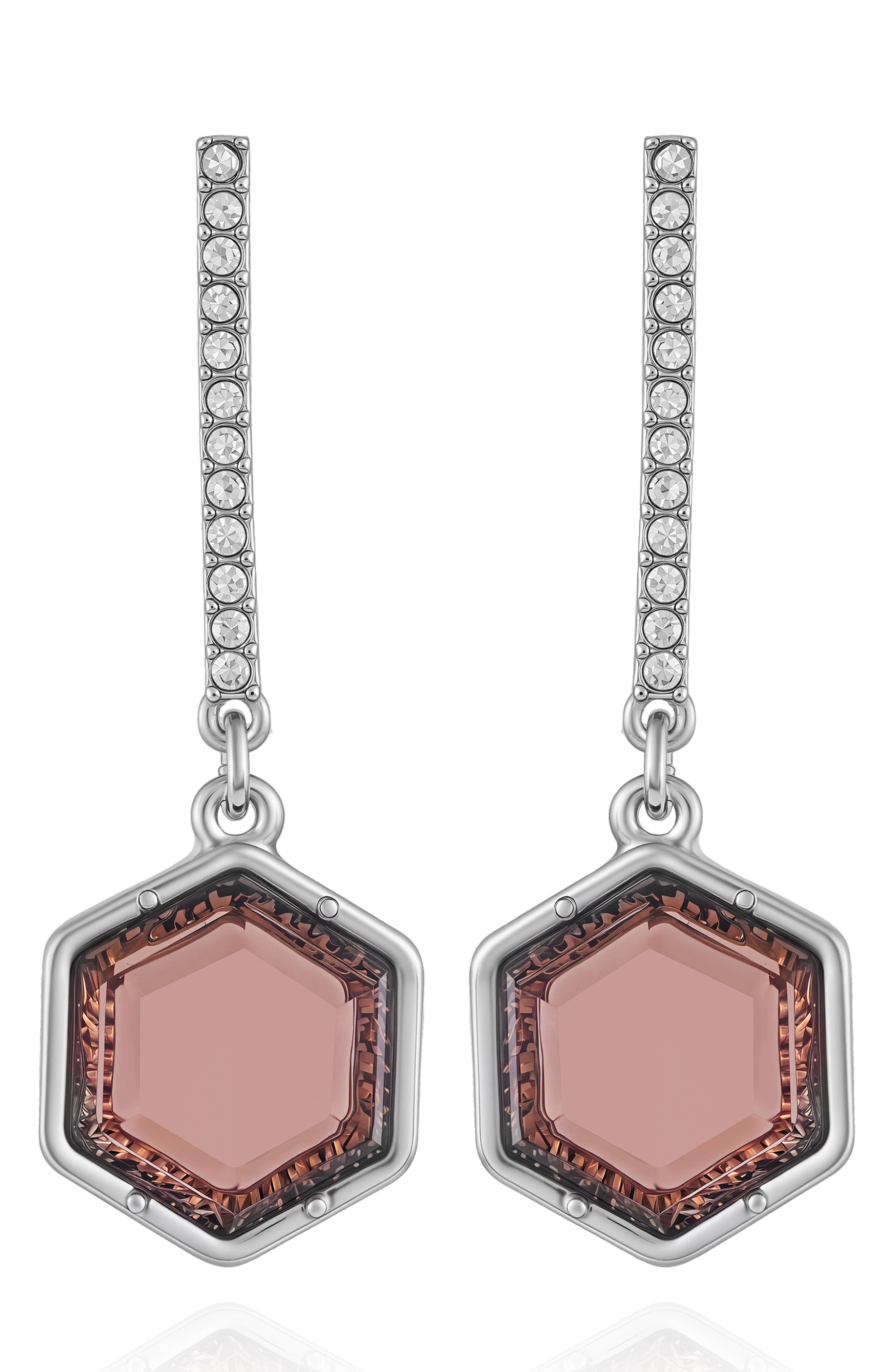 Vince Camuto Resin Stone Drop Earrings