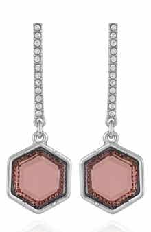 Vince Camuto Resin Stone Drop Earrings