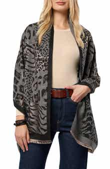 SAACHI Mixed Animal Print Scarf