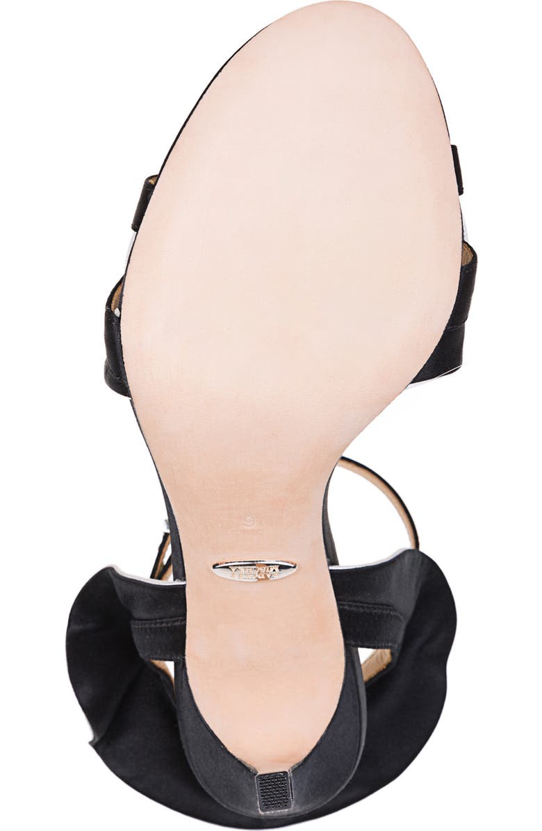 Badgley Mischka Collection Badgley Mischka Ella Two-Tone Satin Sandal, Alternate, color,