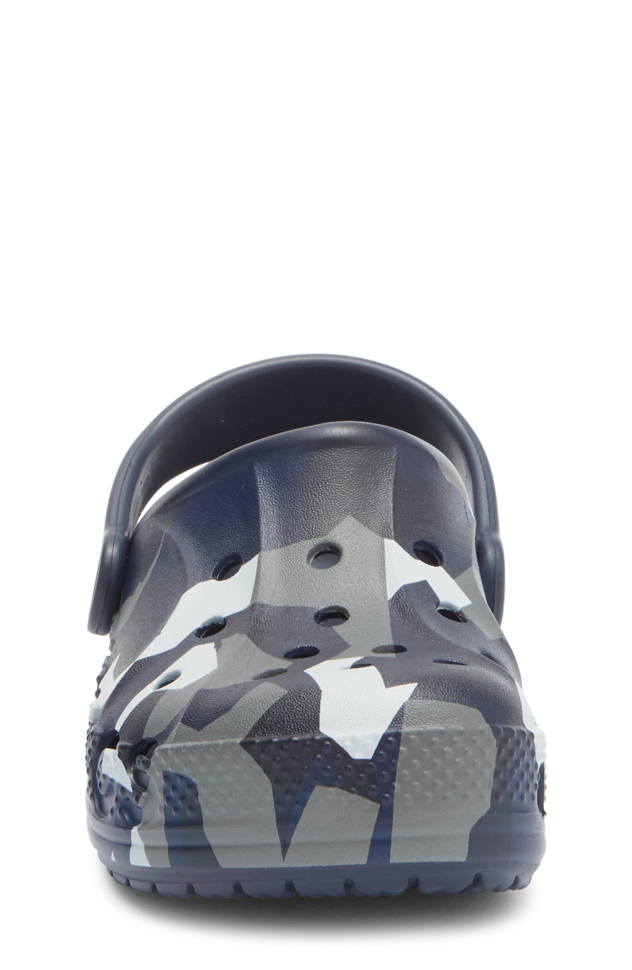 CROCS Kids' Baya Print Clog, Alternate, color, Navy Multi