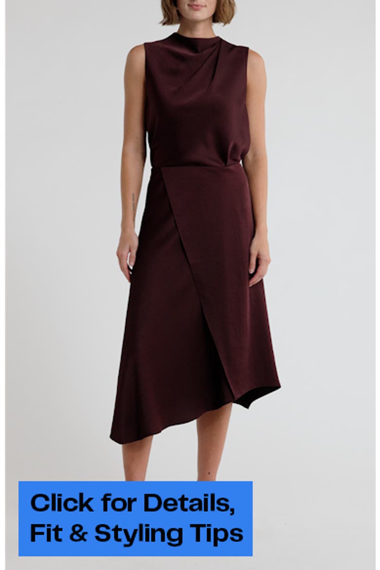 Cascade Draped Sleeveless Top video