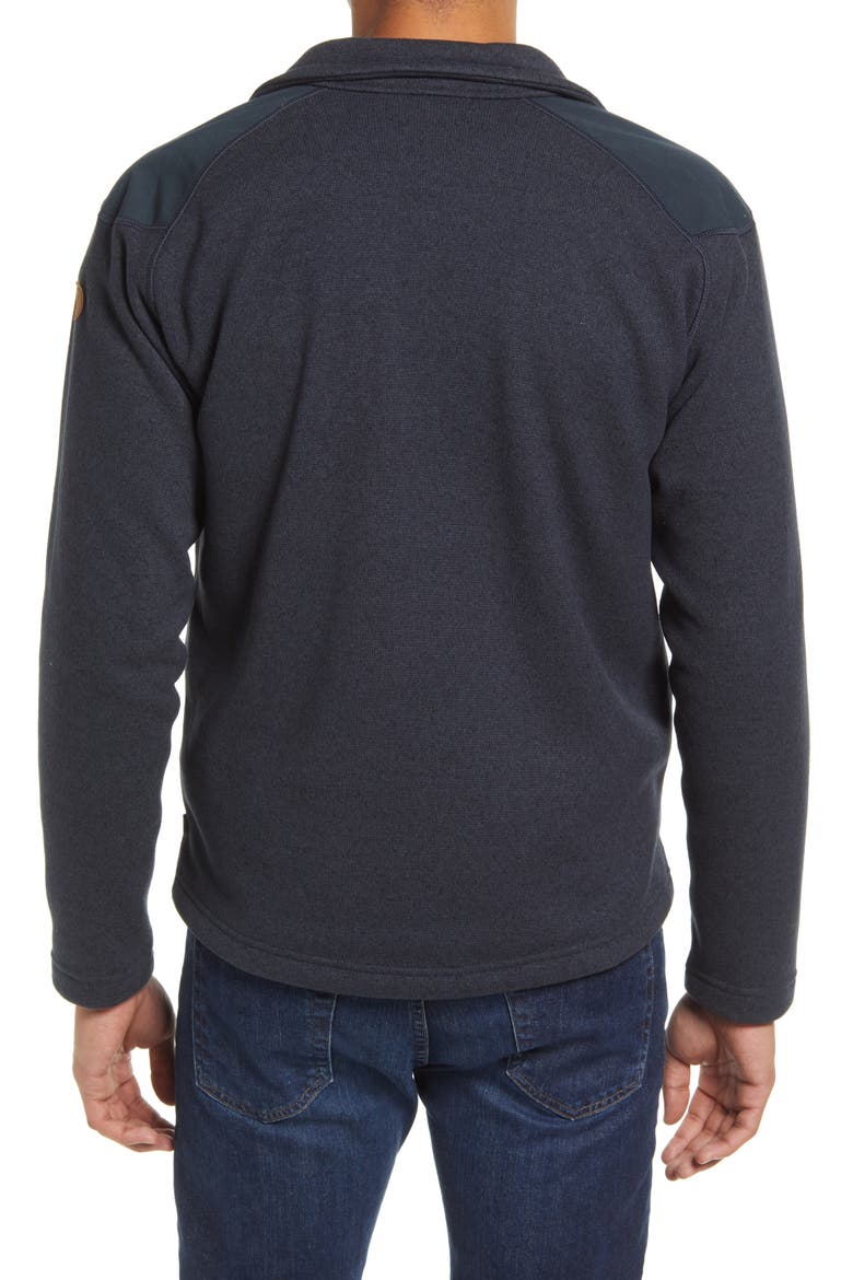 Buck Fleece Jacket, Alternate, color, DARK NAVY