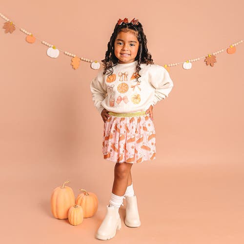 Sweet Wink Pumpkin Pie Thanksgiving Tutu In Orange