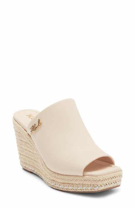 KARL LAGERFELD PARIS Clove Wedge Mule