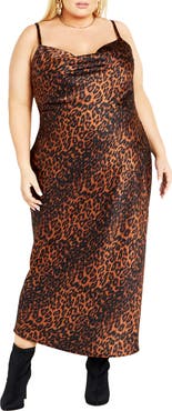 City Chic Alani Midi Slipdress