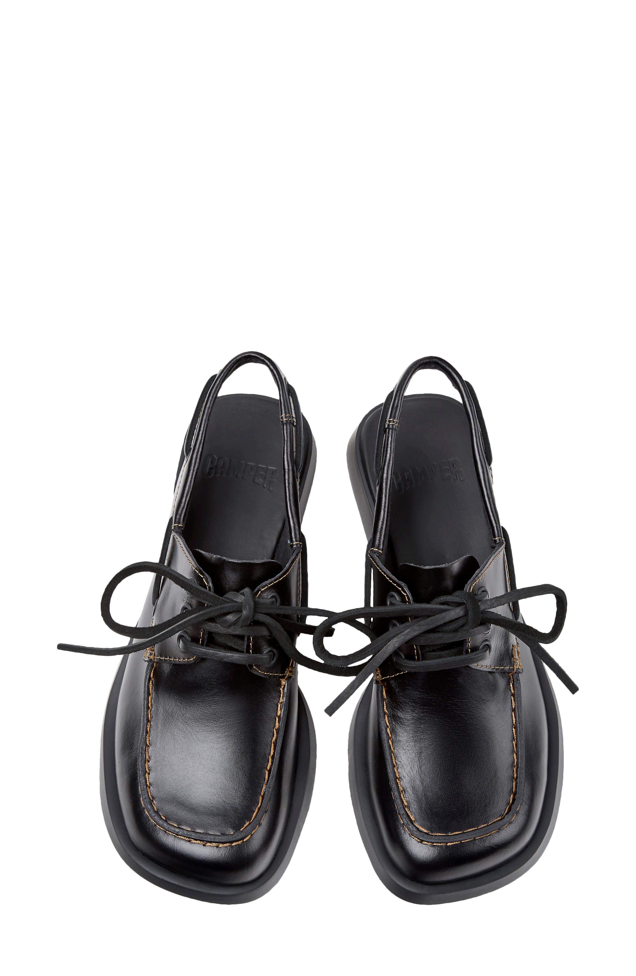 Camper Donna Loafer Mule, Alternate, color, Black