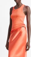 Vince Scoop Neck Rib Tank