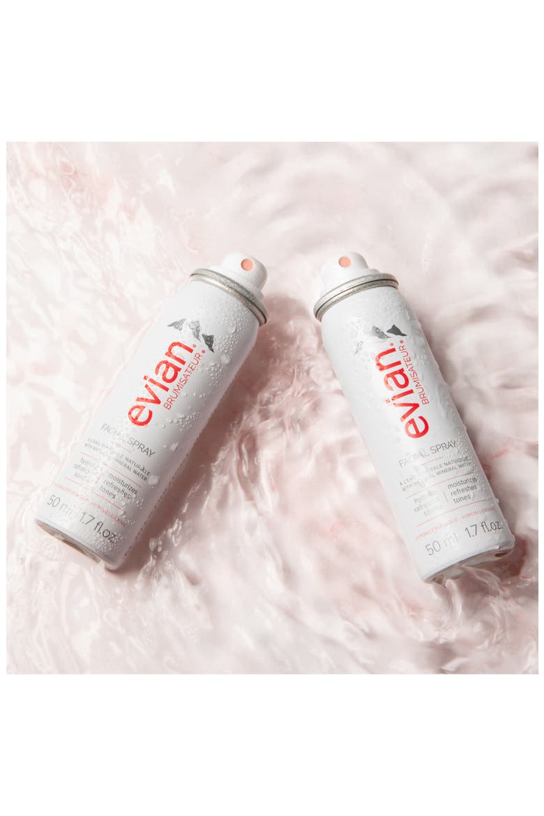 Evian® Mini Facial Water Spray Duo, Alternate, color, NO COLOR