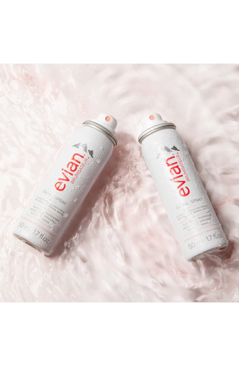 Evian <sup>®</sup> Mini Facial Water Spray Duo, Alternate, color,